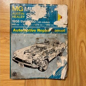 MG Midget Austin-Healey Sprite Repair Manual